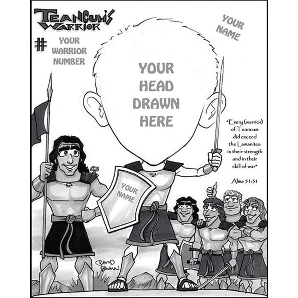 Teancum Warrior - David Bowman Art