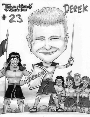 Teancum Warrior Caricature Offer