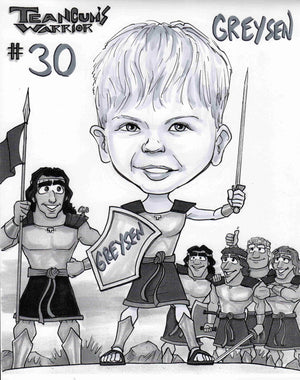 Teancum Warrior Caricature Offer